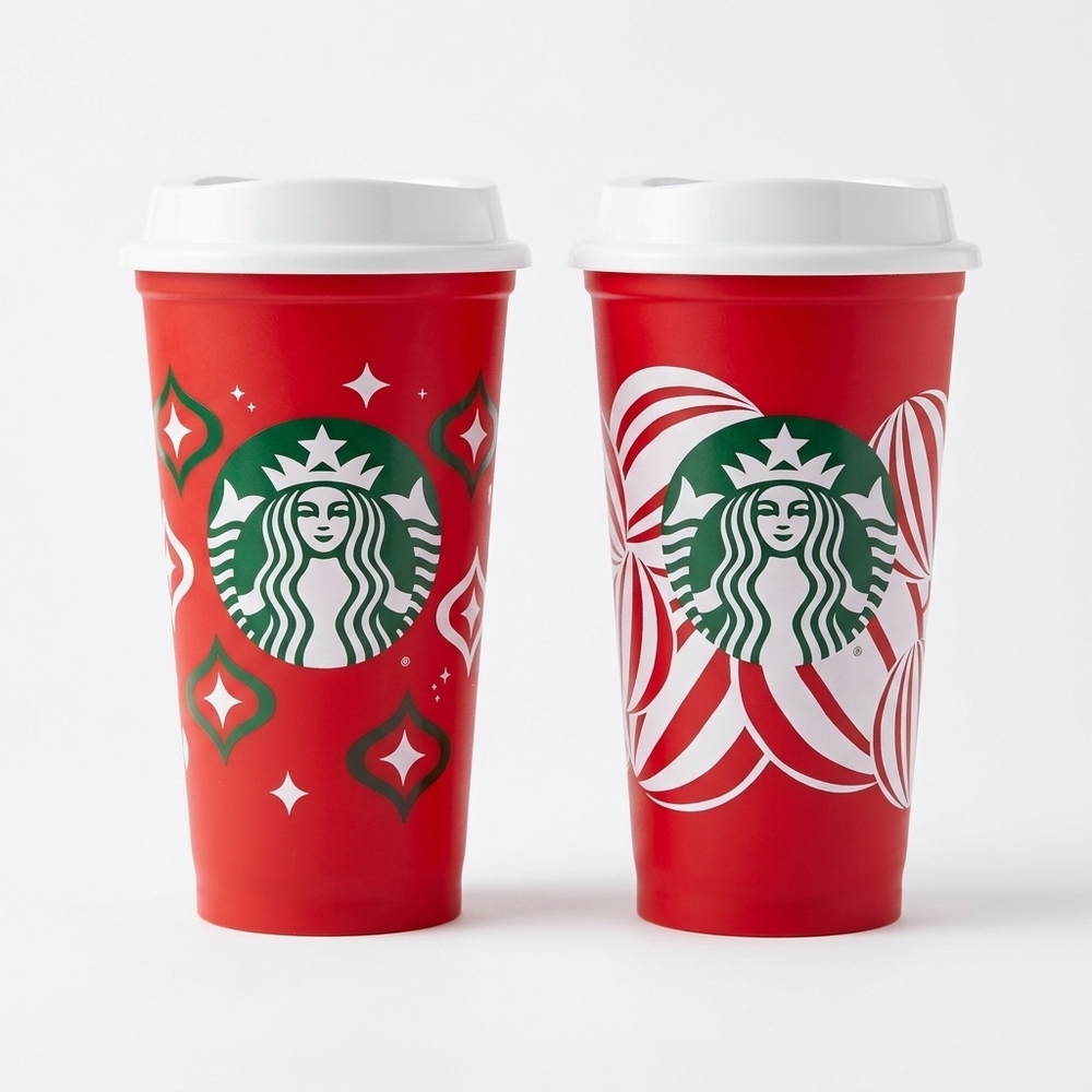 Starbucks Red Cup Day Reusable Cups 2023 & 2024 16oz